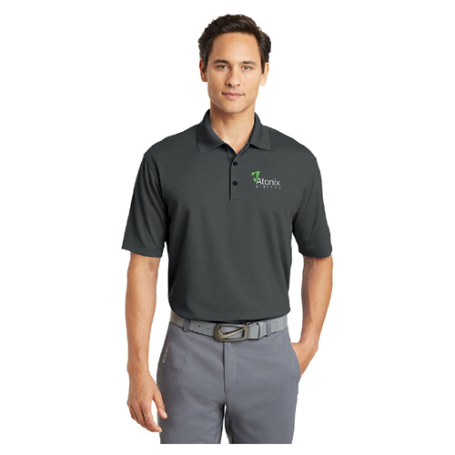 Mens Nike Dri-FIT Polo:Anthracite